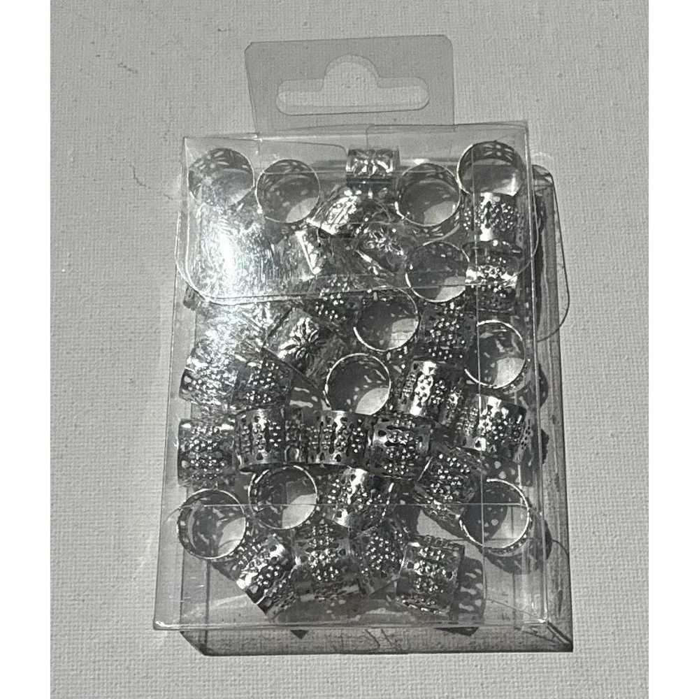 Hair Braiding Lot: EZBraid‎ Kids Afro Puff Beads Cuffs Strings Extension Bundle